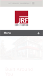 Mobile Screenshot of jrfconstruction.com